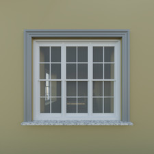 1,2 Meter Außenstuck Fassade