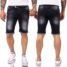 Jeans Shorts Herren Slim Fit