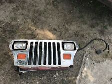 JEEP WRANGLER YJ FRONTMASKE MIT CHROMBLENDE SCHEINWERFER BLINKER UND KÜHLER !!!!
