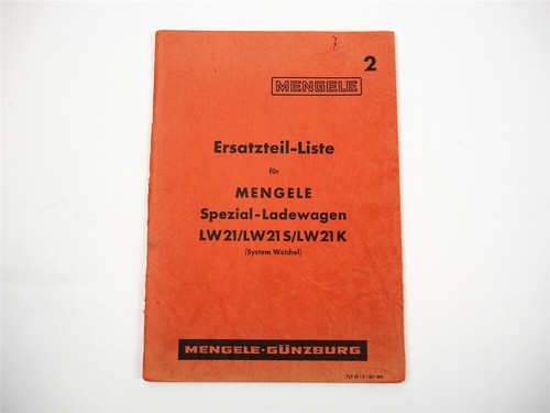 Mengele lw21 spezial - mengele,