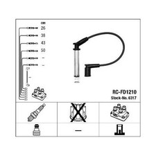 Zündleitungssatz NGK 6317