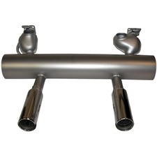 Edelstahl Auspuff Sport mit