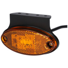 Seitenmarkierungsleuchte LED Begrenzungsleuchte orange 12V 24V PKW LKW Anhänger