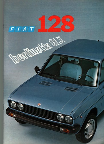 Prospekt fiat 128 berlinetta - prospekt,