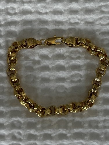 Zoll gold armband gemarkt - 8,