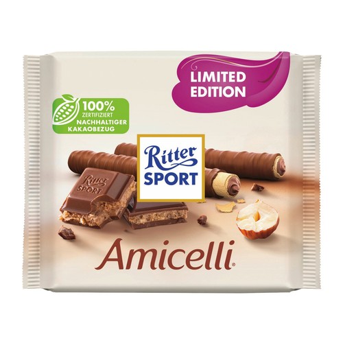 Ritter sport amicelli 100g - ritter,