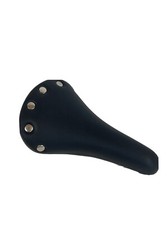 Fahrradsattel Velo Vintage Retro Rennrad Sattel mit Nieten Chrome Gestell Federn