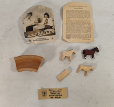 Orig. DDR Bastelset Reifentiere Thälmann Pioniere Seiffen Erzgebirge Spielzeug