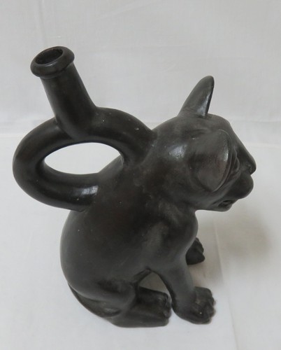 Keramik skulptur raubtierfigur - keramik-skulptur,