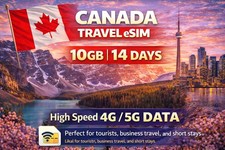 eSIM Karte Kanada – Nur