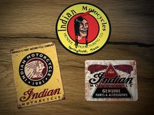 3x Indian Aufkleber Motorrad