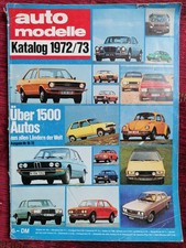 Auto Katalog  1972/73