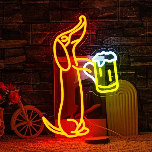 Dachshund neon schild für - dachshund,
