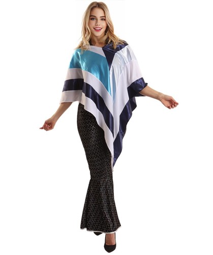 Abba inspirierter poncho 70er - abba,