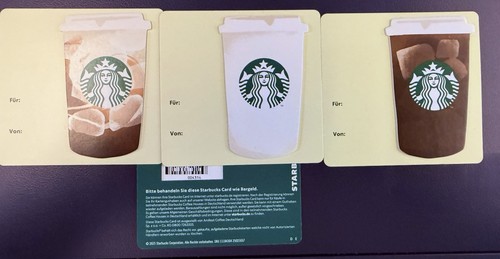 Geschenkkarte starbucks - geschenkkarte,