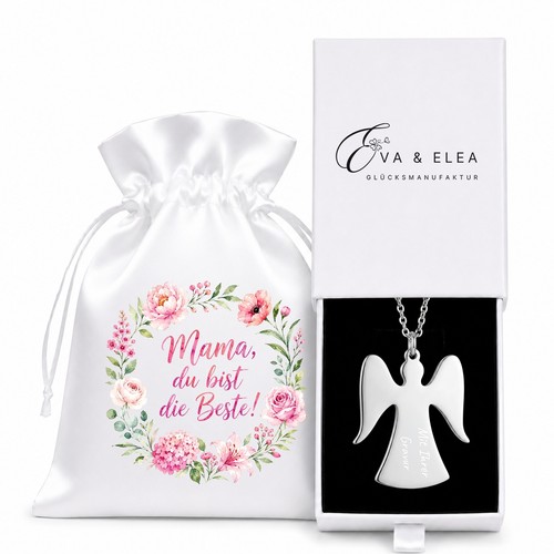 Kette mit gravur mama - mit,