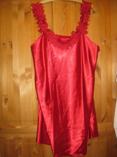 Damen satin nachthemd - damen, gr.50