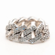 Ring 417/10K Weißgold Diamanten ca. 2ct H/PI Gr. 58