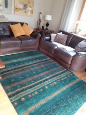 Echt leder sofa - echt, gebraucht