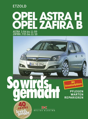 Opel astra zafira b - astra, h