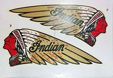 AUFKLEBER WARBONNET GOLD ROT