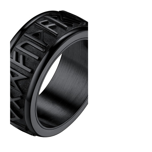 Anxiety ring edelstahl - ring, herren