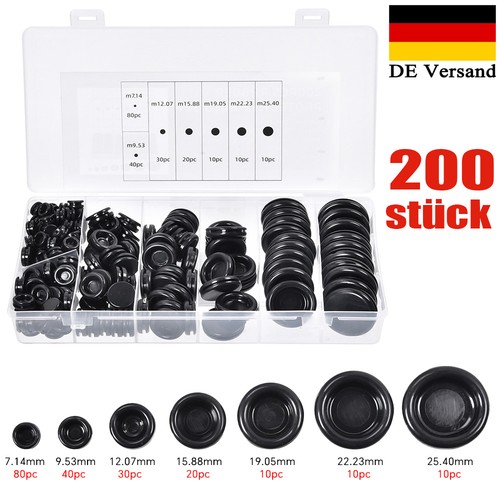 200 umfangreiche gummistopfen - 200,