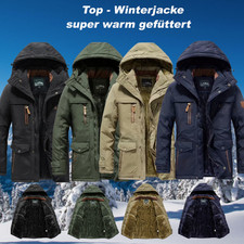 Herren Winterjacke abnehmbare