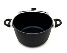 Swiss Diamond XD6128IC Suppentopf mit Glasdeckel 28 cm 8L