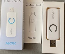 Konvolut z-wave: Aeotec Stick und Smart Switch, Fibaro Rauchmelder