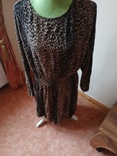 H&M Damenkleid Leo-Print –