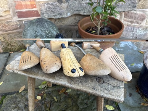 Schuhdehner aus holz mit - 5,