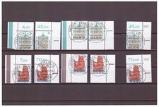 A31 =BUND Sehenswürdigkeiten SWK postfrisch= verschiedene Rollenmarken-Streifen