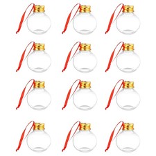 12 × durchsichtige Kugeln