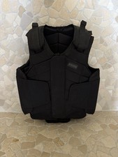 Sicherheitsweste Reitweste Steeds XS Schwarz