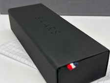 Baars Brillenetui Hartschale schwarz Kunstleder magnetisch