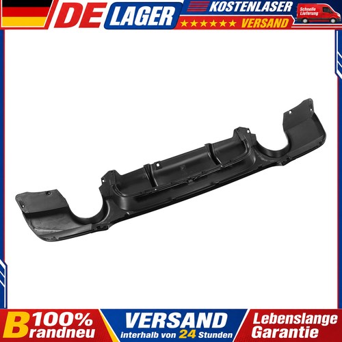 Schwarz glanz heckdiffusor - schwarz,