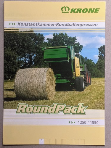 Krone roundpack 1250 1550 - roundpack,