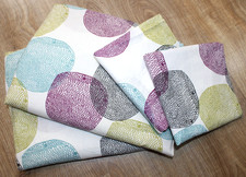 ? IKEA ? 100% Baumwolle 2er Set 4tlr. Bettwäsche weiß bunt 135x200 80x80 ?