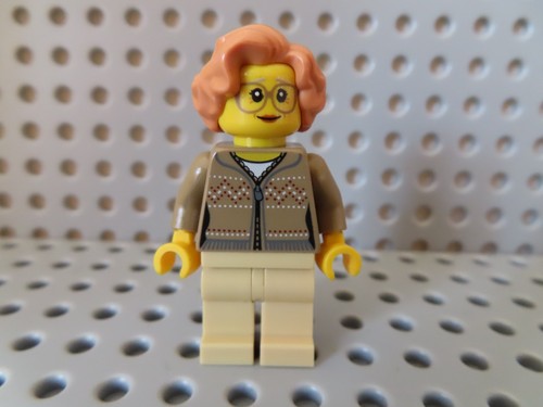 Lego figur holiday - lego, frau