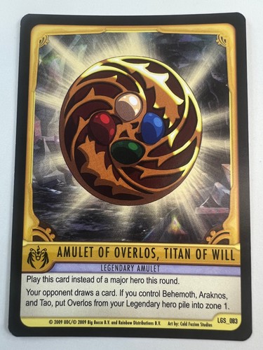 Huntik amulett des overlos - amulett,