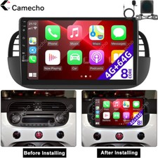 4G+64G For Fiat 500 2007-2015