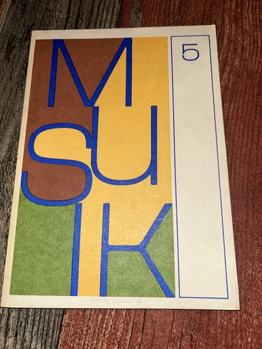 Ddr schulbuch musik - ddr, lehrbuch
