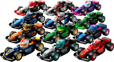 LEGO® 71049 Minifiguren Serie Formel 1 Kompletter Satz alle 12 Rennwagen