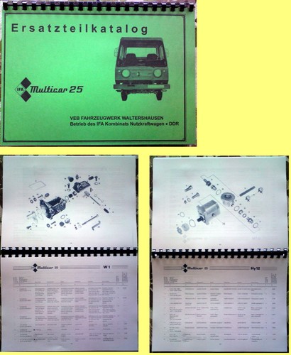 Ersatzteilkatalog multicar - ersatzteilkatalog, 25