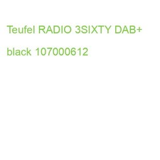 Teufel RADIO 3SIXTY DAB+ black