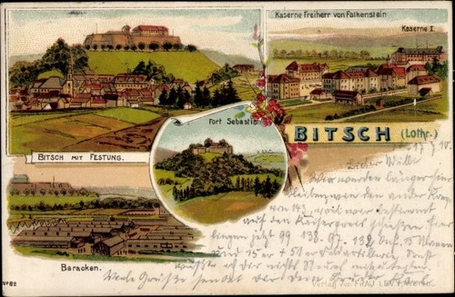 Bitche bitsch lothringen - bitsch,