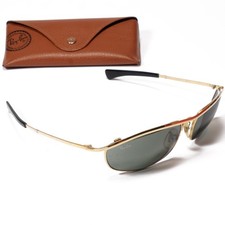 Ray Ban Olympian Gold Gläser Grün Bausch&Lomb BL Ätzung Easy Rider Sonnenbrille