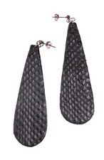 Leder Wasserschlange Ohrringe
