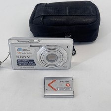 Sony DSC-W510 Cyber Shot Silber Digitalkamera 14.1 MP funktioniert
